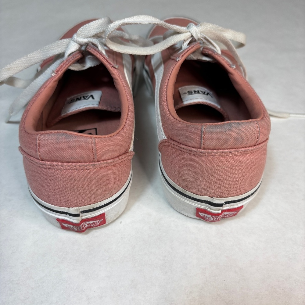 Vans Pink Canvas Sneakers - Size 6 - Picture 8 of 8